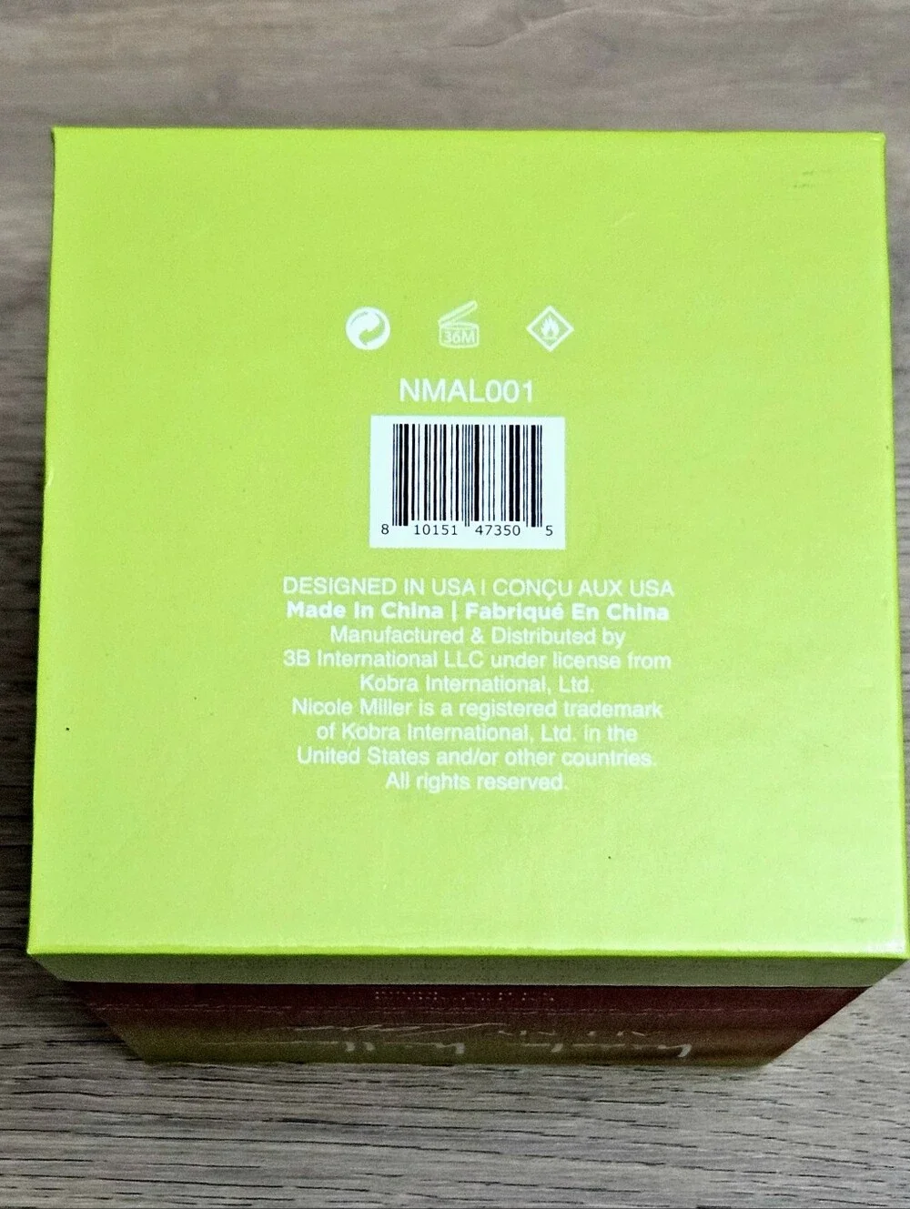 NICOLE MILLER ALL MY LOVE 3.4oz NEW IN BOX